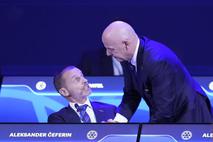 Gianni Infantino Aleksander Čeferin