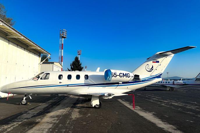 Fox Aviation | Družbo Fox Aviation, d.o.o., so ustanovili leta 2020, sedež ima na Brniku. | Foto Fox Aviation