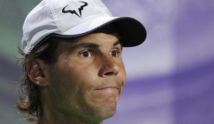 Nadal: To ni tragedija, nočem govoriti o kolenu