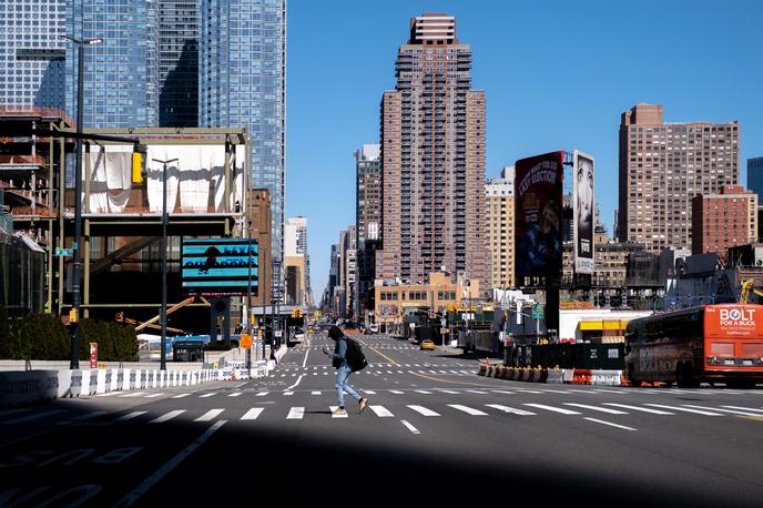 New York, koronavirus | Podoba New Yorka je danes povsem drugačna. | Foto Reuters