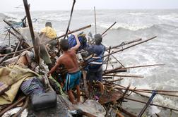 Filipinci v strahu pričakujejo silovit tajfun Melor