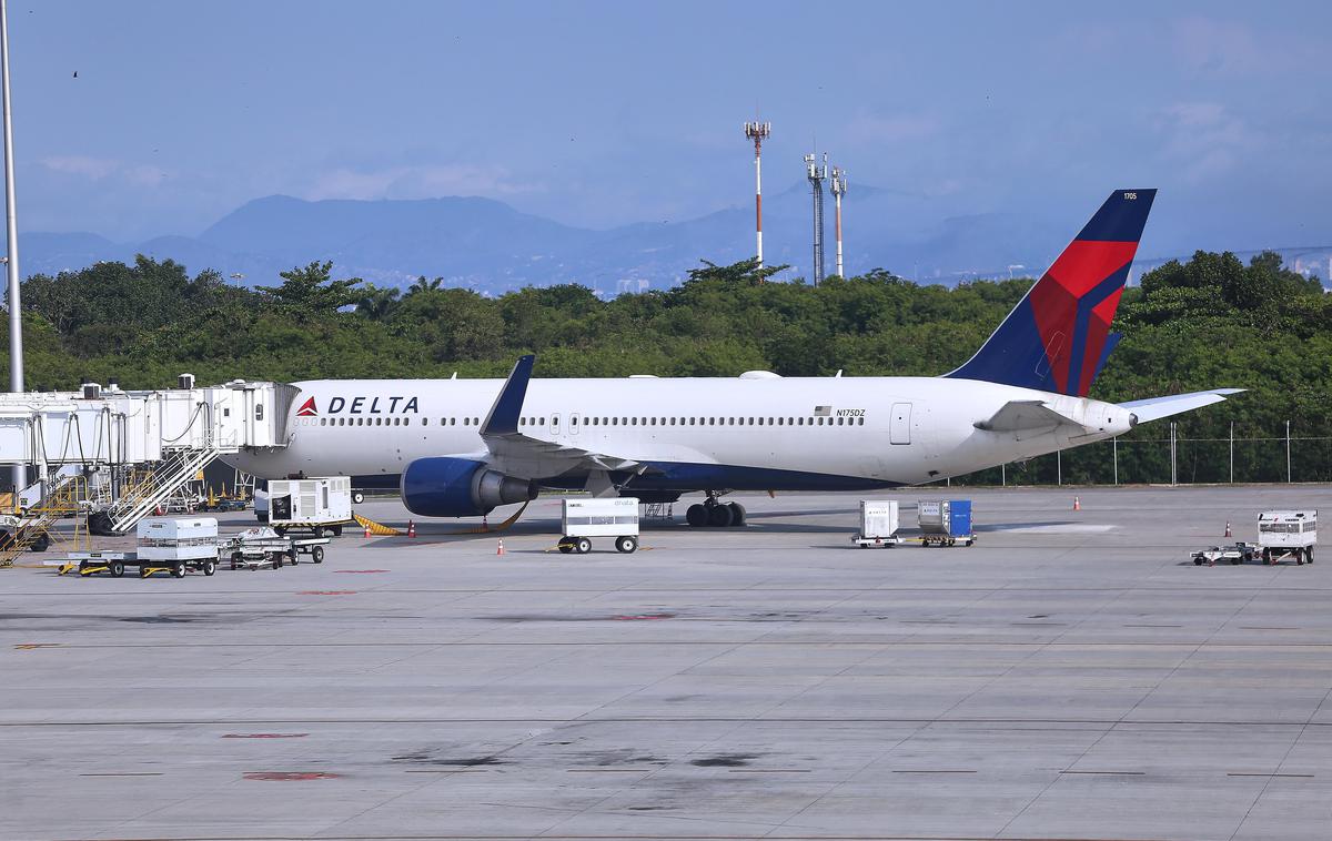 Delta Air Lines, letalo | Letalo družbe Delta je bilo iz Salt Lake Cityja namenjeno v Amsterdam. | Foto Guliverimage