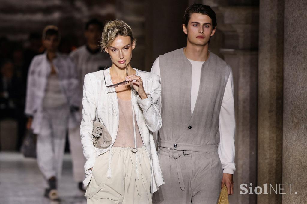 Armani: Pantelleria, Milano