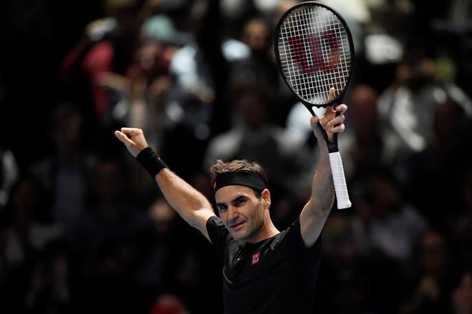 Roger Federer | Roger Federer je na odločilnem dvoboju premagal Novaka Đokovića in se uvrstil v polfinale. | Foto Reuters