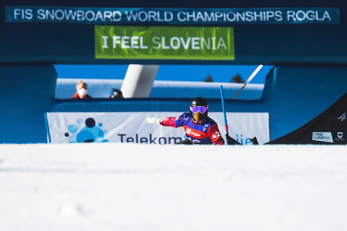 Rogla slalom | Rogla bo prihodnji teden gostil deskarsko tekmo svetovnega pokala. | Foto Grega Valančič/Sportida