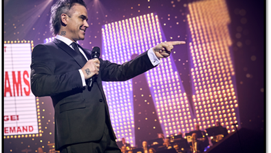 V kina prihaja biografski film o Robbieju Williamsu, ki velja za najboljši in najbolj pričakovan film ob zaključku leta 2024