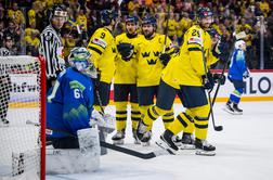 Borbeni Slovenci brez selektorja in s Horakom na čelu dolgo mučili švedske NHL-ovce