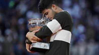 Carlos Alcaraz zmagovalec zgodovinskega finala OP Francije
