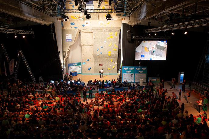 Kranj plezanje | V Kranju bo prihodnji konec tedna na sporedu najverjetneje zadnja tekma za svetovni pokal. | Foto Urban Urbanc/Sportida