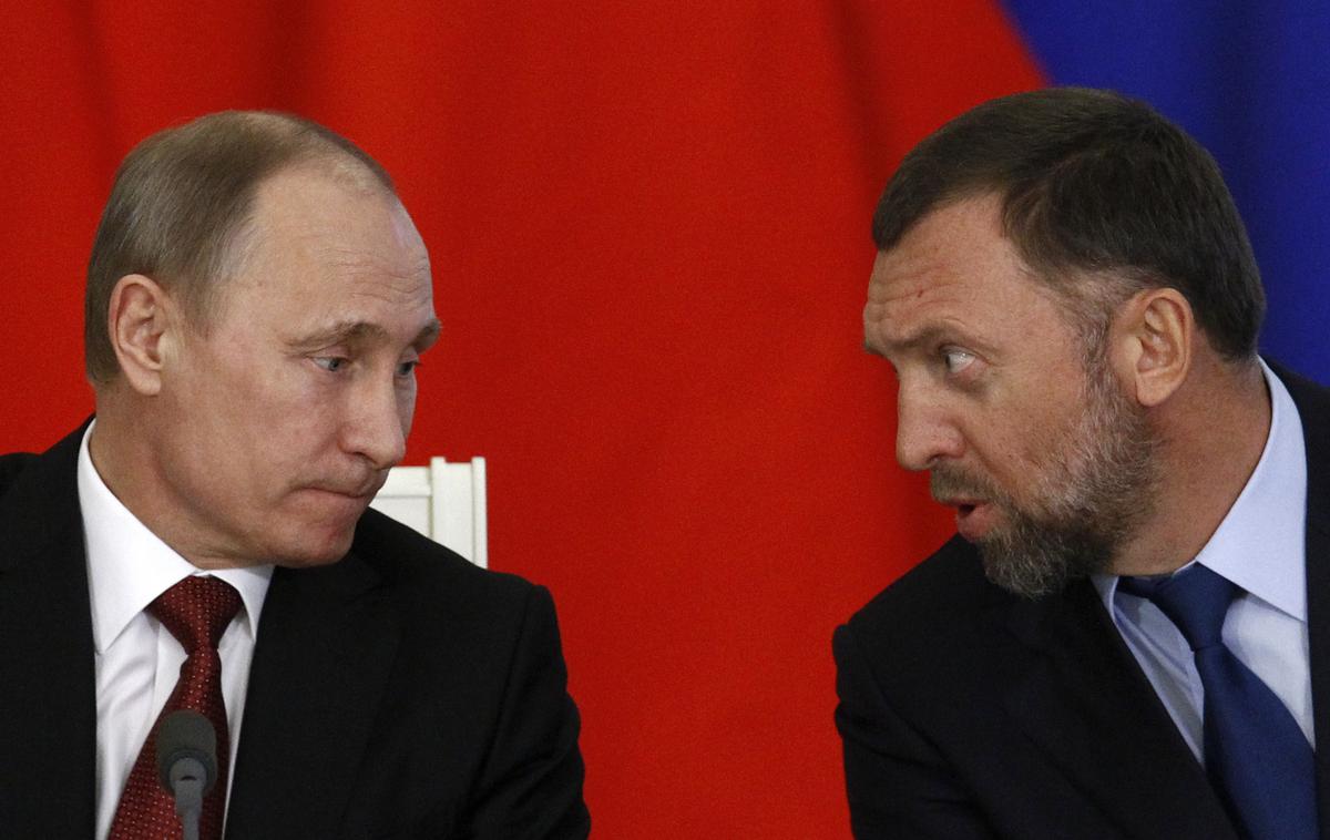 Vladimir Putin, Oleg Deripaska | Oleg Deripaska že dolgo velja za Putinega najljubšega "industrialista".  | Foto Reuters