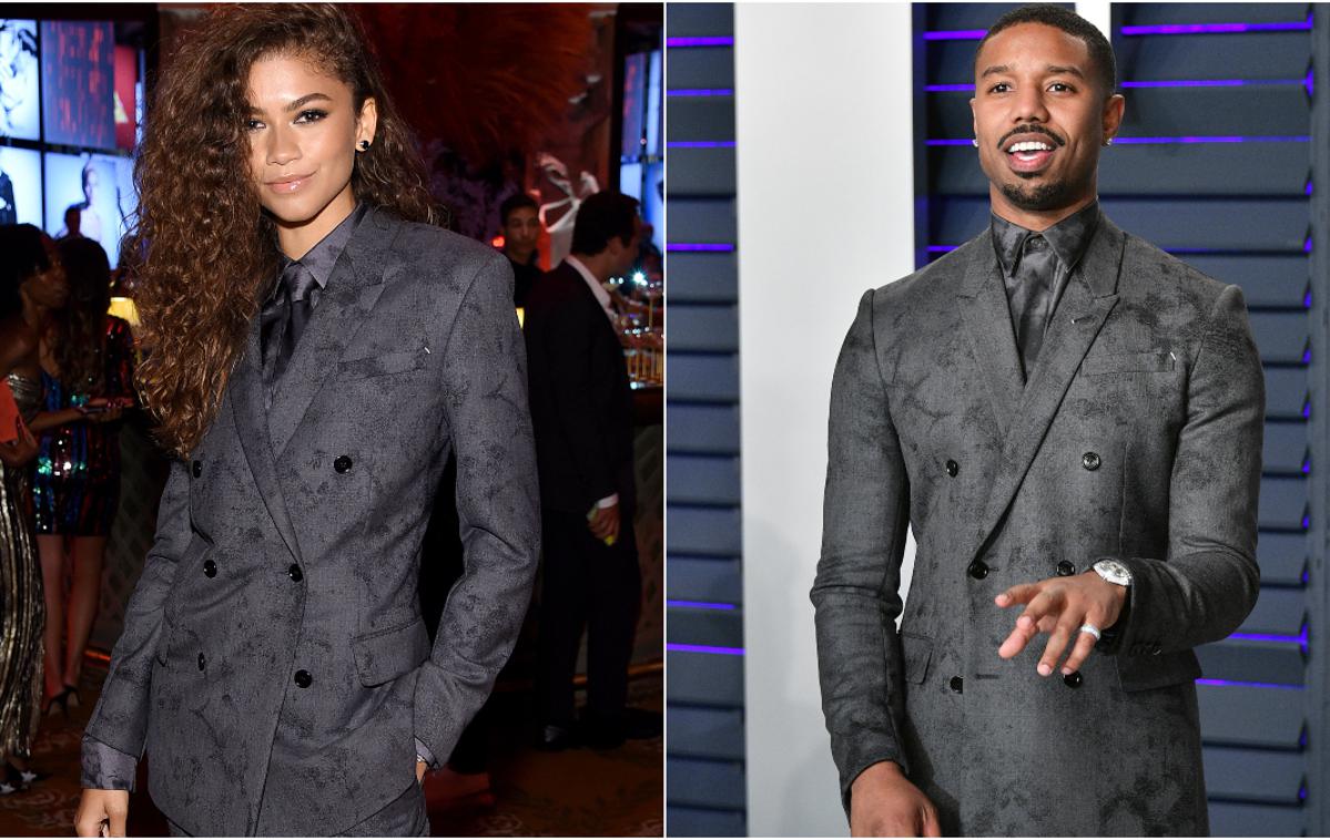 Michael B. Jordan, Zendaya | Kdo jo je nosil bolje? Michael B. Jordan pravi, da Zendaya. | Foto Getty Images