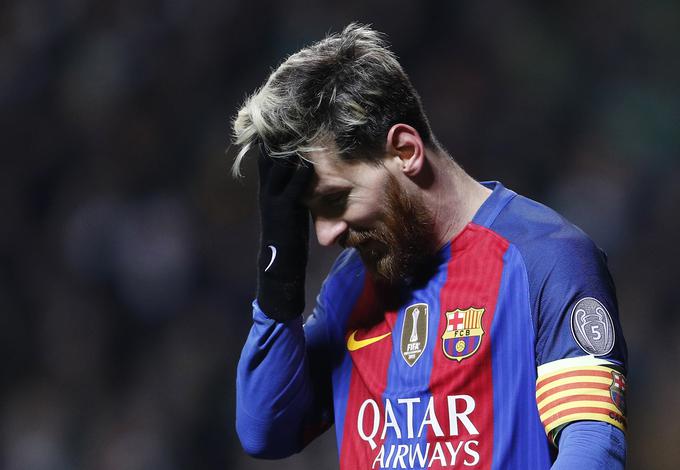 Lionel Messi je bil z desetimi zadetki najboljši strelec skupinskega dela lige prvakov. | Foto: Reuters