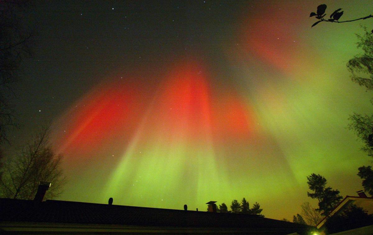 Severni sij, aurora borealis, Finska | Foto Reuters