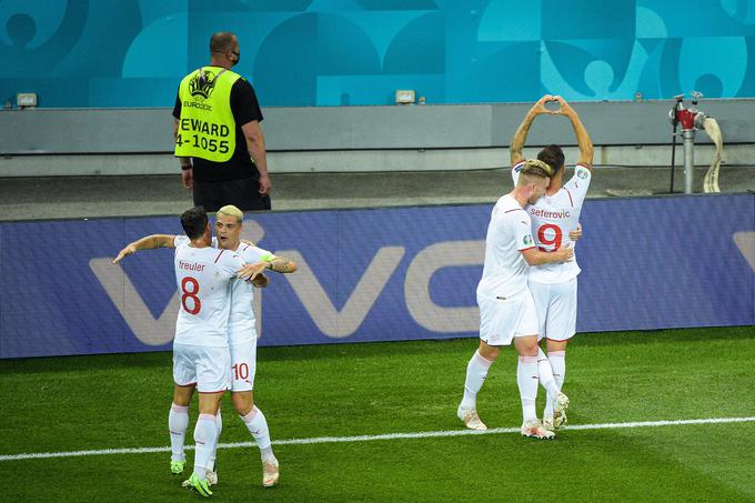 Haris Seferović je poskrbel za prvi gol na tekmi. | Foto: Guliverimage/Vladimir Fedorenko