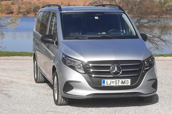 Mercedes-benz vito: ni premijski kot "klasa V", a vseeno zmore veliko #foto