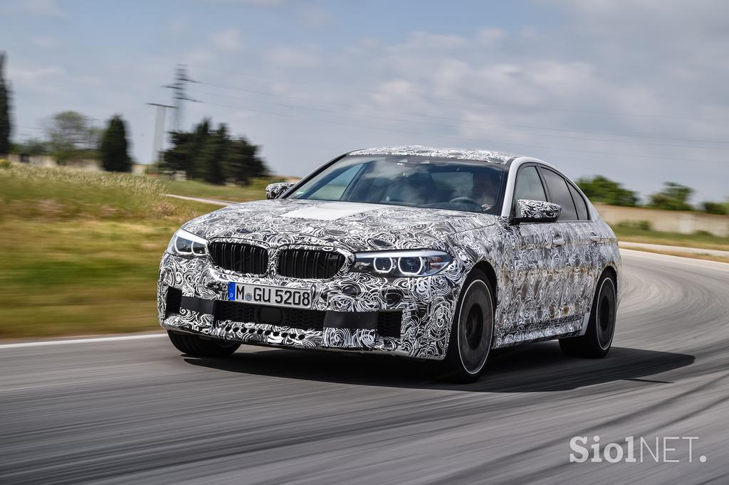 Novi BMW M5 - štirikolesni pogon xDrive