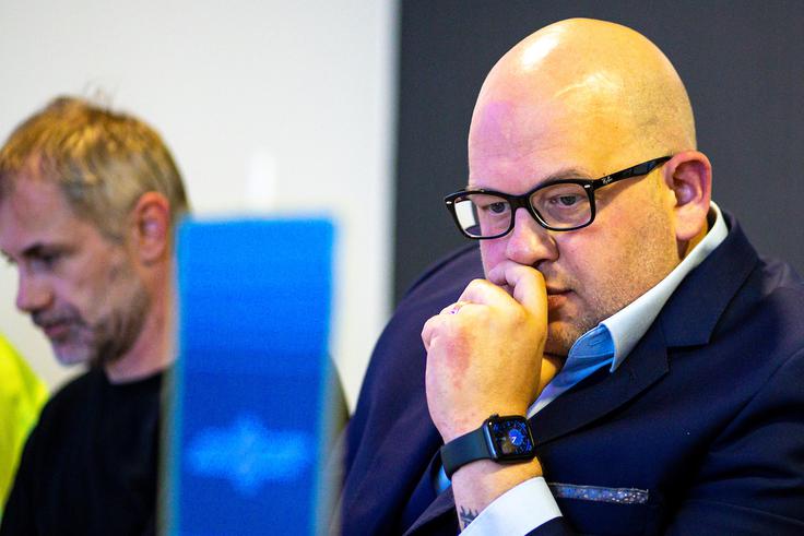 "Cilj je, da osvojimo naslove v vseh tekmovanjih, v katerih nastopamo," je pred dnevi dejal predsednik Miha Butara, a se je ekipi zalomilo že pri prvi nalogi. | Foto: Matic Klanšek Velej/Sportida