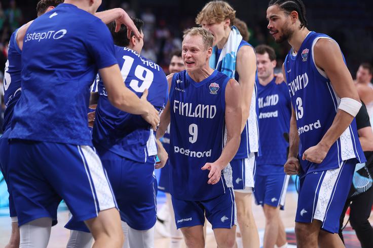 Sasu Salin je kot kapetan Finsko popeljal v četrtfinale. | Foto: Guliverimage