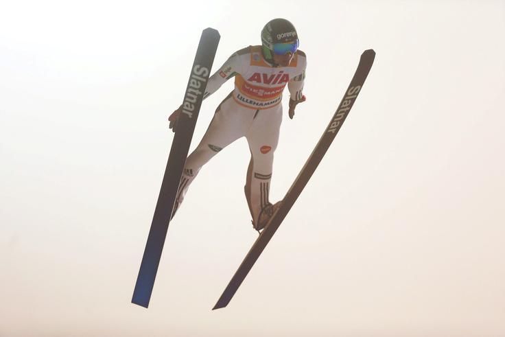 Domen Prevc je bil odličen šesti in je ohranil vodstvo v skupnem seštevku svetovnega pokala. | Foto: Reuters