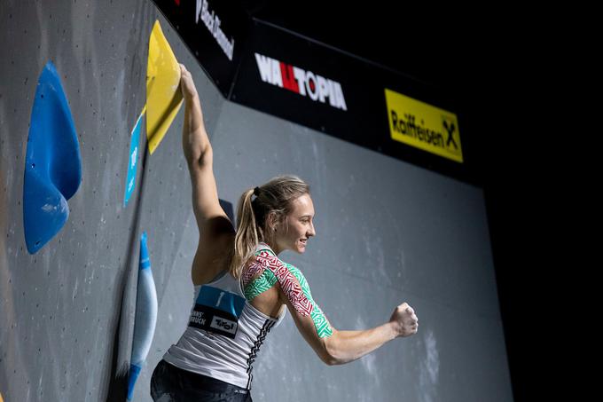 Janja Garnbret je postala prva svetovna prvakinja v kombinaciji. | Foto: Urban Urbanc/Sportida