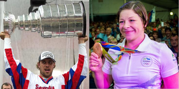 Anže Kopitar Tina Trstenjak kolaž | Foto: 