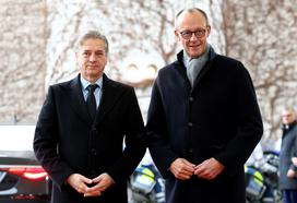 Robert Golob, Friderich Merz, Berlin