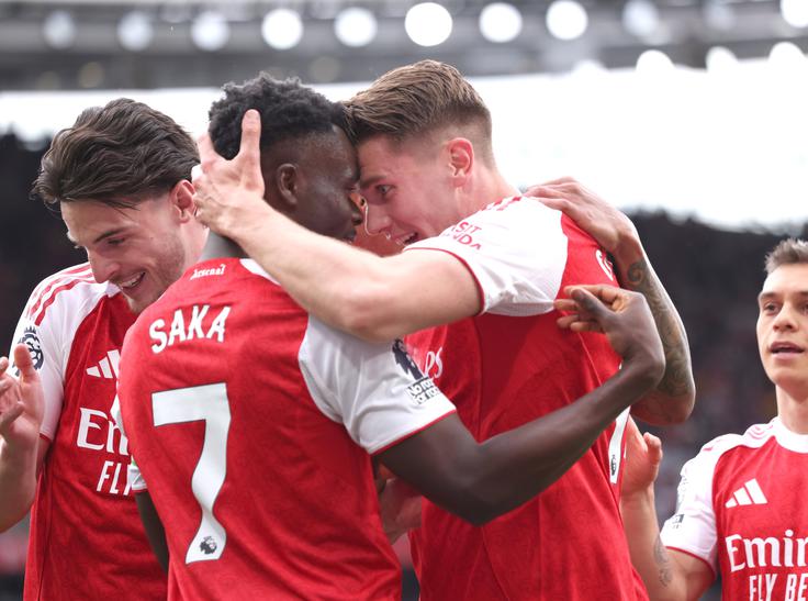 Arsenal je suvereno opravil z londonskim tekmecem Fulhamom. | Foto: Guliverimage
