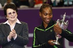 Ženski masters prvič v rokah Venus