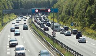 Po vsej Sloveniji povečan promet