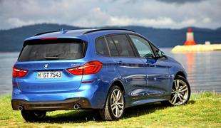 BMW serije 2 gran tourer – bolj družinski in tudi kot sedemsedežnik
