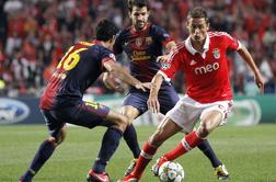 Benfica bo šla k Barci po osmino finala