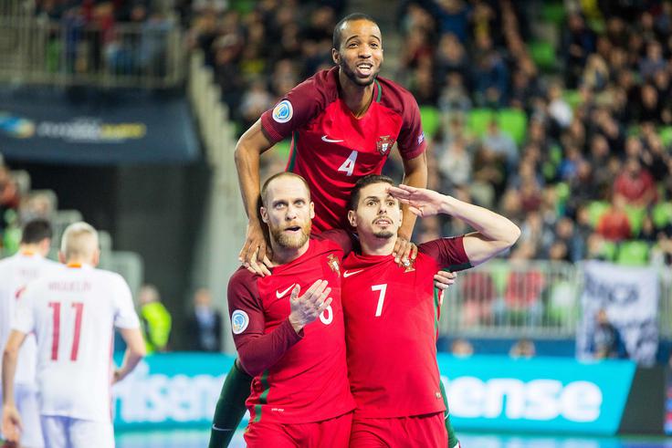 Portugalci so se na seznamu evropskih prvakov pridružili Špancem, Italijanom in Rusom. | Foto: Žiga Zupan/Sportida