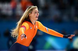Hitrostna drsalka Leerdam po ostrem boju izboljšala olimpijski rekord