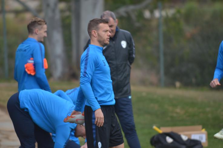Največ reprezentančnih izkušenj ima v aktualni Kekovi četi Dejan Lazarević. | Foto: nzs.si