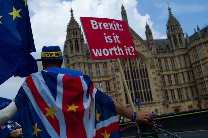 Močna propaganda na Facebooku je po ugotovitvah analitikov odločilno vplivala tudi na brexit oziroma izstop Velike Britanije iz Evropske unije.  | Foto: Getty Images