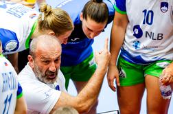 Adžić po hrabrem boju pohvalil varovanke: Vidi se, da so kakovostne igralke