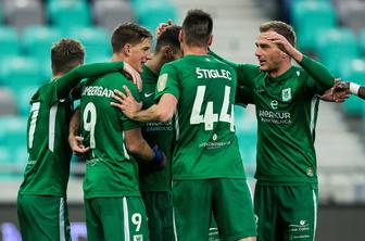 Olimpija na derbi v Maribor z minus pet