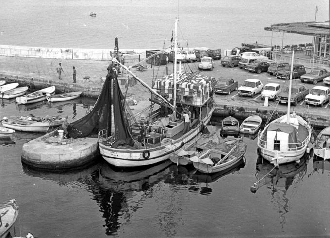 Po drugi svetovni vojni in Londonskem sporazumu je na slovenski obali ostalo izjemno malo italijanskih ribičev. | Foto: Pomorski muzej Sergej Mašera Piran
