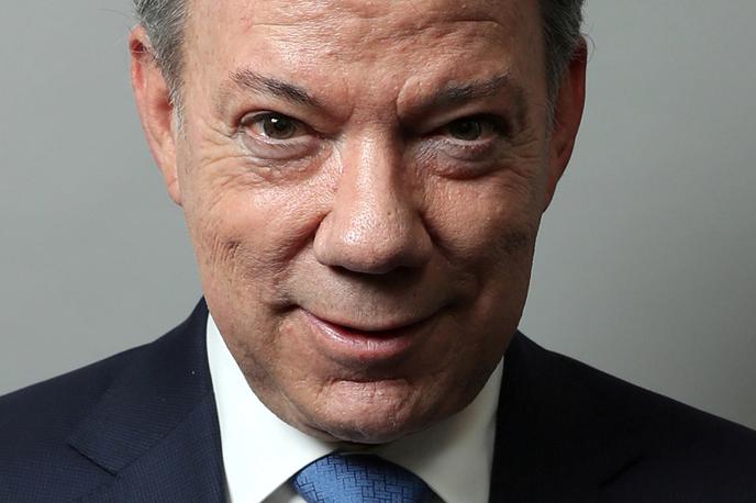 Kolumbijski predsednik Juan Manuel Santos | Foto Reuters