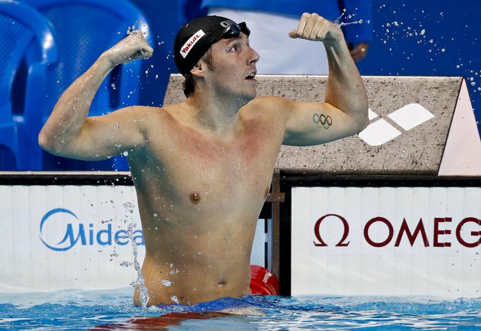 Nemec Marco Koch je svetovni prvak na 100 metrov prsno tako v malem kot tudi velikem bazenu. | Foto: Reuters