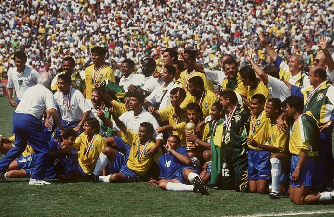 Brazilci so se v Ameriki veselili svojega tretja naslova svetovnih prvakov. | Foto: Guliverimage/Getty Images