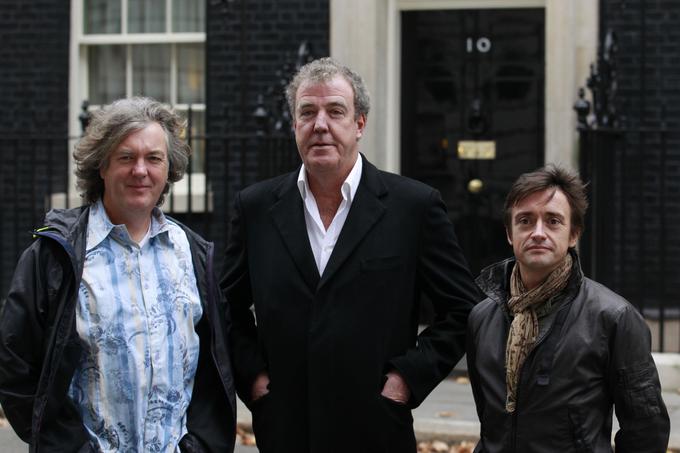 Od leve proti desni: James May, Jeremy Clarkson in Richard Hammond | Foto: Reuters
