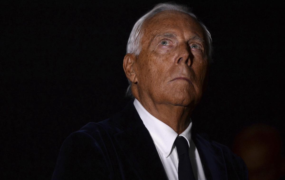 Giorgio Armani | Giorgio Armani je želel, da večinski delež v njegovem modnem imperiju po njegovi smrti postopno prodajo. | Foto Gulliverimage