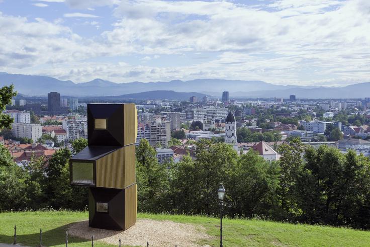 Modularna bivalna enota knjižnica | Foto: Janez Martinčič / Arhiv Ofis arhitekti