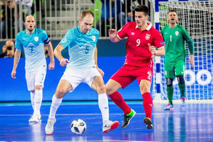 Slovenija Srbija futsal | Foto: Žiga Zupan/Sportida