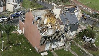 Neurje s tornadom v Franciji