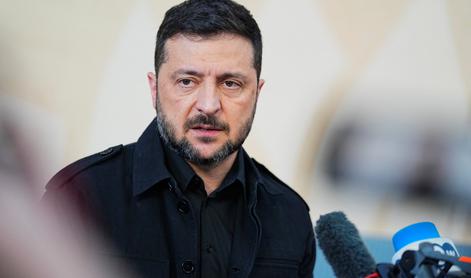 Zelenski: Rusija lahko zračni prostor krši kjerkoli v Evropi