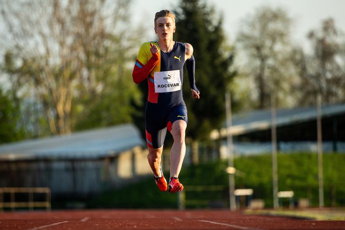 Nick Kočevar | Nick Kočevar je na mitingu v Nemčiji za kar desetinko sekunde izboljšal svoj osebni rekord v šprintu na 100 metrov. | Foto Vid Ponikvar/Sportida