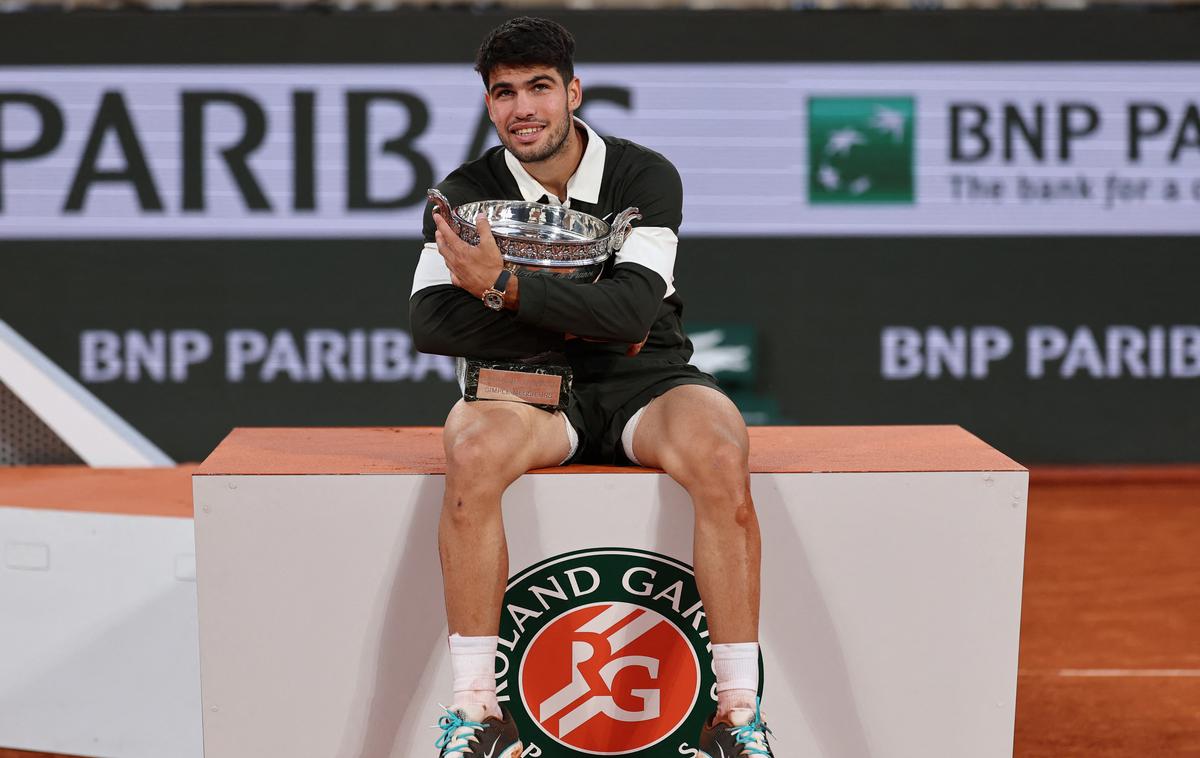 Carlos Alcaraz | Carlosu Alcarazu je uspel velik preobrat, nekaj podobnega je pred šestimi leti uspelo Novaku Đokoviču. | Foto Reuters