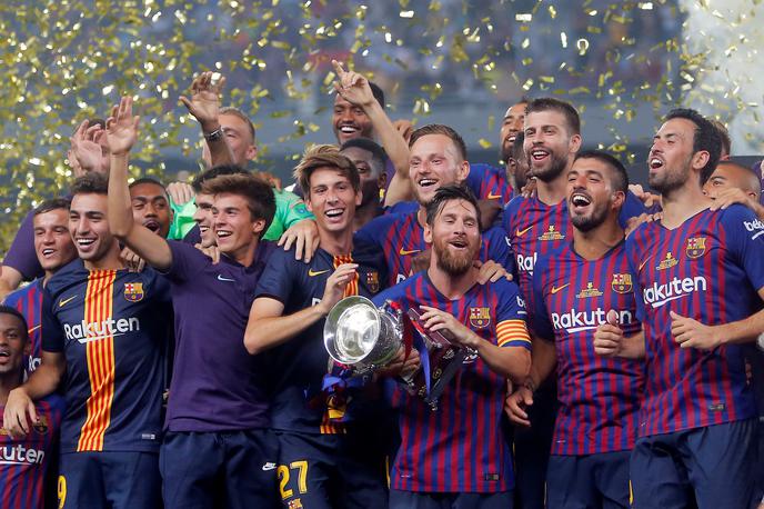 Barcelona, španski superpokal 2018 | Barcelona je zadnja zmagovalka španskega superpokala. | Foto Reuters